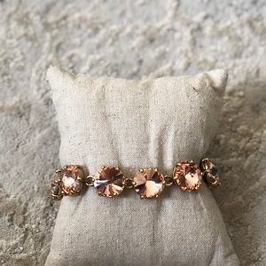 Somervell Peach Crystal Bracelet from S&D